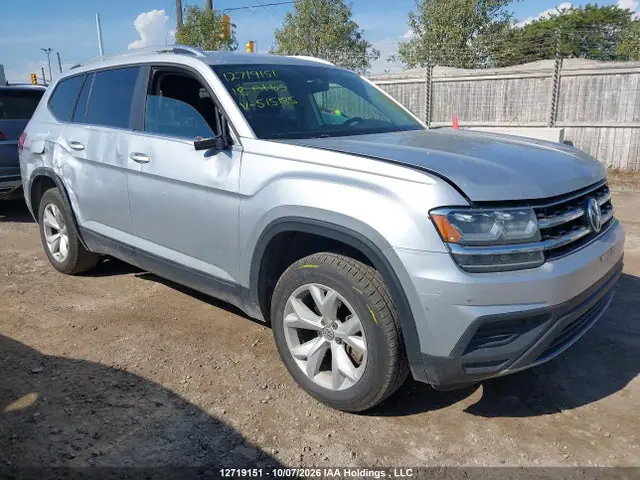 1V2HR2CA4JC515185 — 2018 Volkswagen Atlas 3.6 Fsi Trendline, Правый бок (Right Side), фото до ремонта