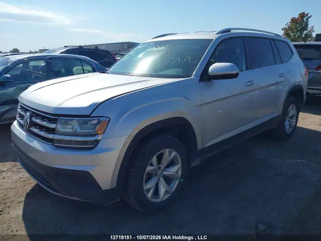 2018 Volkswagen Atlas 3.6 Fsi Trendline VIN 1V2HR2CA4JC515185 фото 2
