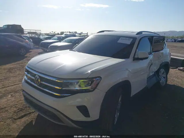 2021 Volkswagen Atlas 3.6l V6 Se W/technology VIN 1V2WR2CA1MC564873 фото 2