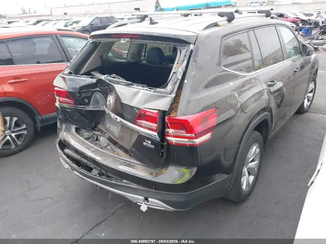 1V2KR2CA4JC577790 — 2018 Volkswagen Atlas 3.6L V6 SE, фото 4 с аукциона IAAI 30.09.2026, Передняя часть