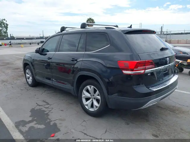 1V2CR2CAXJC571884 — 2018 Volkswagen Atlas 3.6L V6 SE, фото 3 с аукциона IAAI 14.10.2026, Задняя часть слева