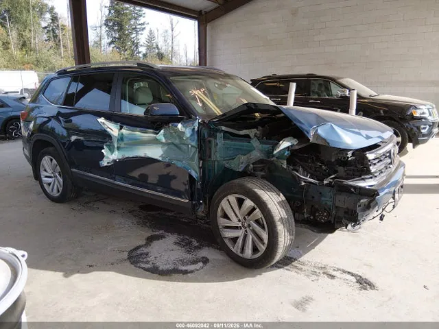 2021 Volkswagen Atlas 3.6l V6 Sel VIN 1V2BR2CA7MC500593 фото 1