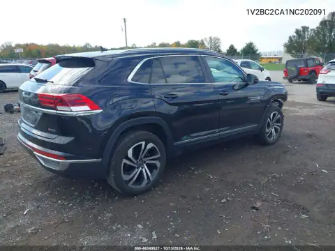 1V2BC2CA1NC202091 — 2022 Volkswagen Atlas Cross Sport, фото 5 с аукциона IAAI, Передняя часть