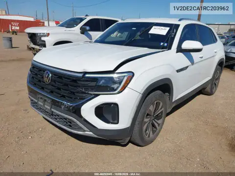 2024 Volkswagen Atlas Cross Sport 2.0T Se VIN 1V2DE2CA1RC203962 фото 3