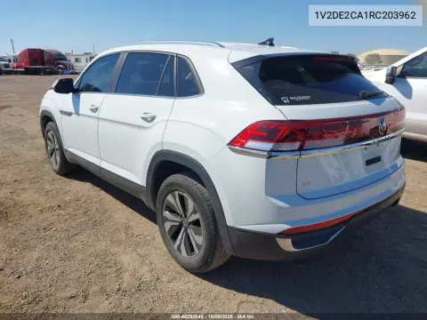 2024 Volkswagen Atlas Cross Sport 2.0T Se VIN 1V2DE2CA1RC203962 фото 4