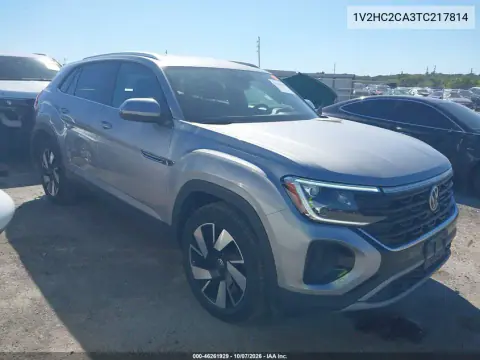 1V2HC2CA3TC217814 — 2026 Volkswagen Atlas Cross Sport, Задняя часть, фото до ремонта