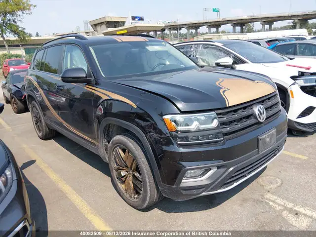 1V2MR2CA8JC563268 — 2018 Volkswagen Atlas SEL, Левый бок (Left Side), фото до ремонта