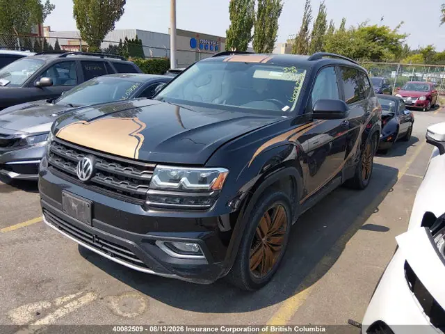 1V2MR2CA8JC563268 — 2018 Volkswagen Atlas SEL, фото 2 с аукциона IAAI 14.10.2026, Левый бок