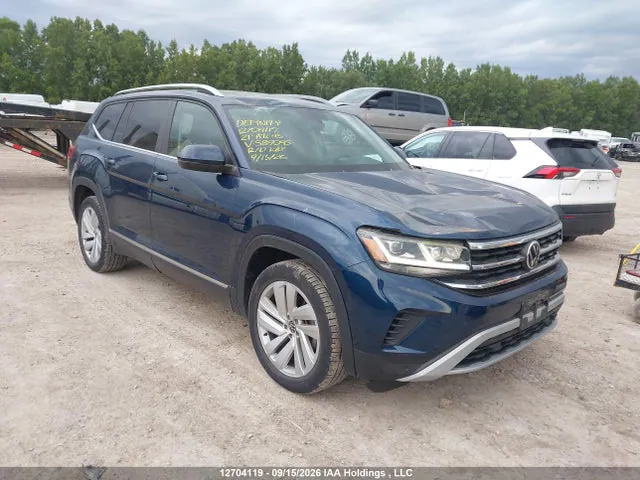 2021 Volkswagen ATLAS SEL VIN 1V2BP2CA6MC589045 фото 1