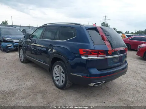 2021 Volkswagen ATLAS SEL VIN 1V2BP2CA6MC589045 фото 3