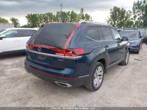 2021 Volkswagen ATLAS SEL VIN 1V2BP2CA6MC589045 фото 4