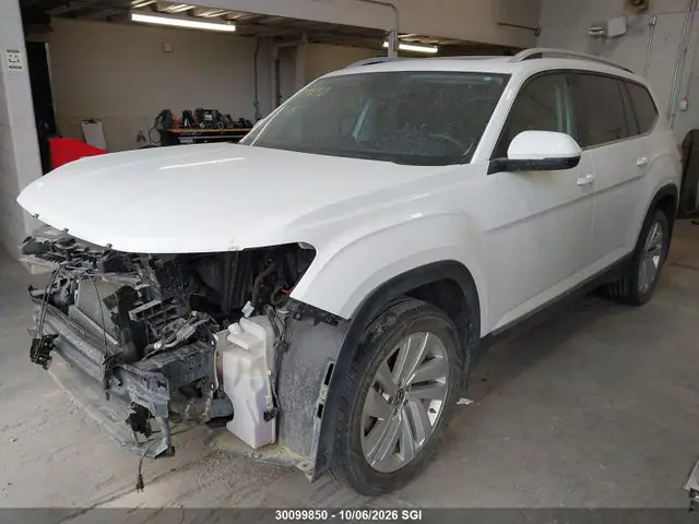 1V2BP2CAXMC576590 — 2021 Volkswagen Atlas SEL, фото 2 с аукциона IAAI 14.10.2026, Передняя часть