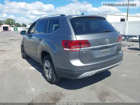 1V2KR2CAXJC572982 — 2018 Volkswagen Atlas, фото 4 с аукциона IAAI, Передняя часть