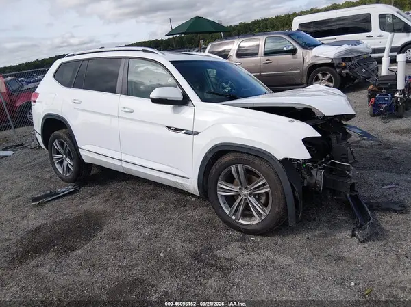 1V2RR2CA5KC524659 — 2019 Volkswagen Atlas, Передняя часть (Front End), фото до ремонта