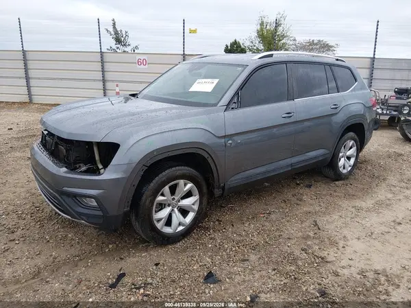 1V2WR2CA9KC533352 — 2019 Volkswagen Atlas, фото 2 с аукциона IAAI, Вандализм
