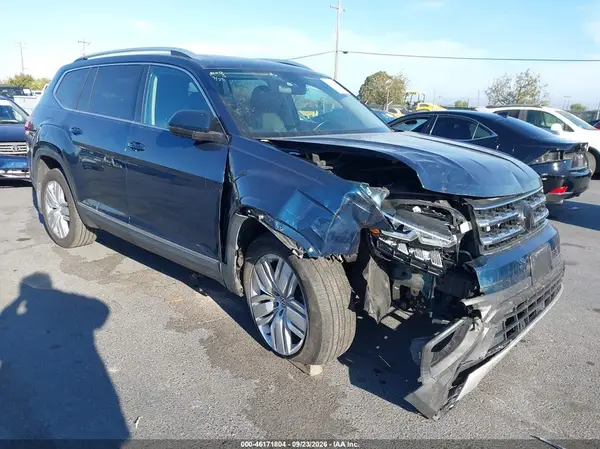1V2NR2CA1KC545779 — 2019 Volkswagen Atlas, Передняя часть (Front End), фото до ремонта