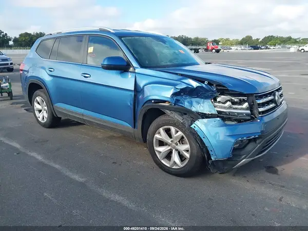 1V2UR2CA0KC543226 — 2019 Volkswagen Atlas, Биологическая или химическая опасность (Biohazard), фото до ремонта