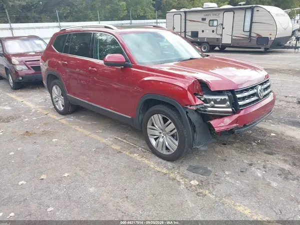 1V2NR2CA4KC544352 — 2019 Volkswagen Atlas, Передняя часть (Front End), фото до ремонта