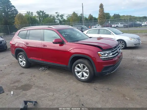 1V2GR2CA4KC589025 — 2019 Volkswagen Atlas, Передняя часть (Front End), фото до ремонта