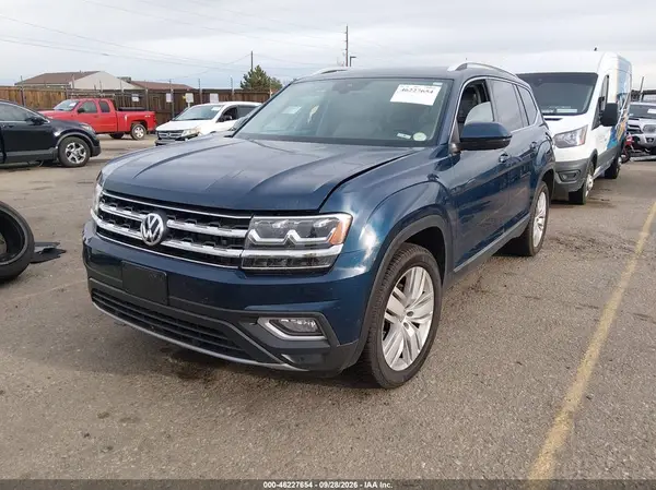 1V2NR2CA4KC604369 — 2019 Volkswagen Atlas, фото 2 с аукциона IAAI, Задняя часть