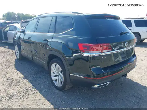 2021 Volkswagen Atlas 2.0T Sel VIN 1V2BP2CA0MC590045 фото 4