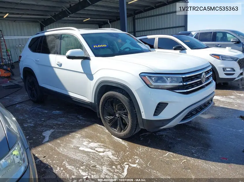 2021 Volkswagen Atlas 3.6L V6 Sel Premium VIN 1V2TR2CA5MC535363 фото 1