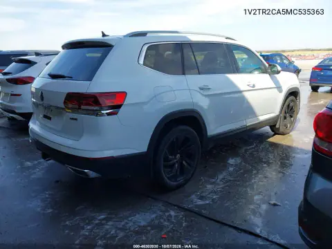 2021 Volkswagen Atlas 3.6L V6 Sel Premium VIN 1V2TR2CA5MC535363 фото 4