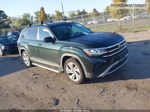 2021 Volkswagen Atlas 3.6L V6 Se W/Technology VIN 1V2JR2CA6MC508227 фото 2