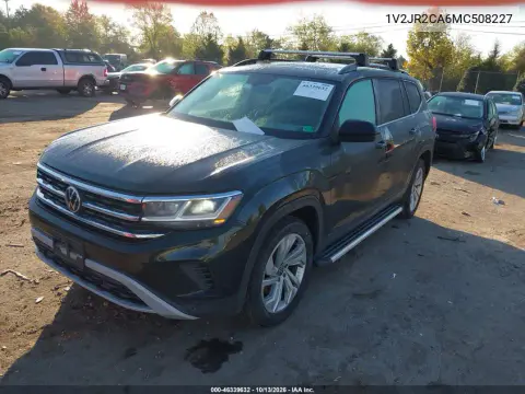 2021 Volkswagen Atlas 3.6L V6 Se W/Technology VIN 1V2JR2CA6MC508227 фото 3
