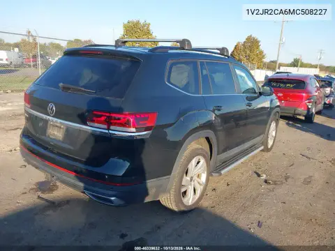 2021 Volkswagen Atlas 3.6L V6 Se W/Technology VIN 1V2JR2CA6MC508227 фото 5