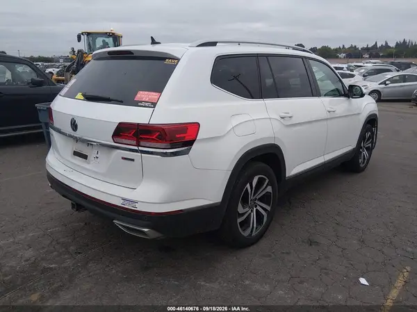 1V2BR2CA1NC504950 — 2022 Volkswagen Atlas, фото 4 с аукциона IAAI, Передняя часть