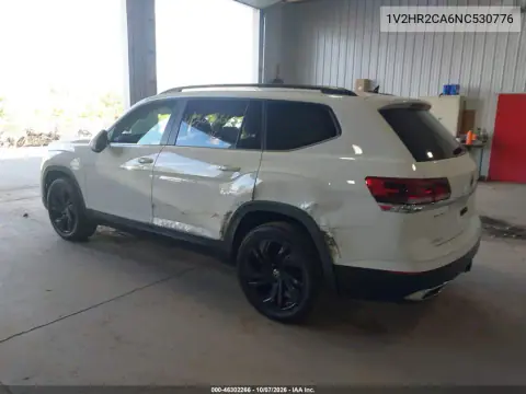 2022 Volkswagen Atlas 3.6L V6 Se W/Technology VIN 1V2HR2CA6NC530776 фото 4