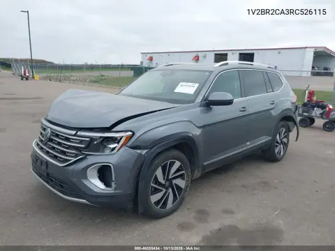 2024 Volkswagen Atlas 2.0T Sel VIN 1V2BR2CA3RC526115 фото 3