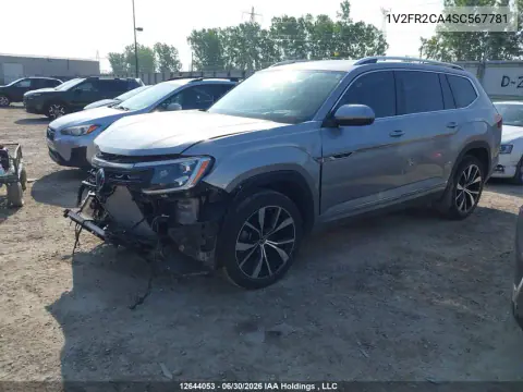 2025 Volkswagen Atlas VIN 1V2FR2CA4SC567781 фото 2