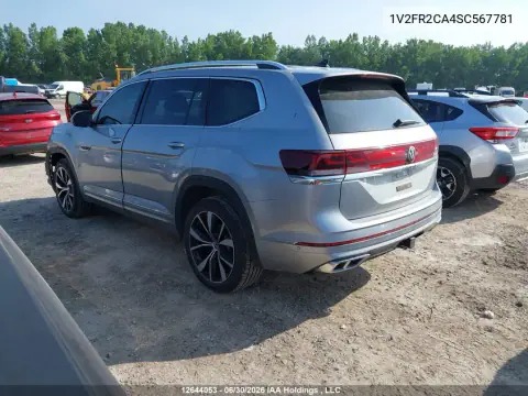 2025 Volkswagen Atlas VIN 1V2FR2CA4SC567781 фото 3