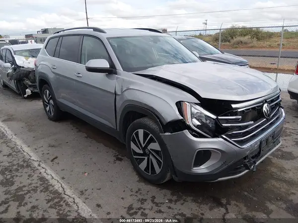 1V2WN2CA6TC536321 — 2026 Volkswagen Atlas, Передняя часть (Front End), фото до ремонта