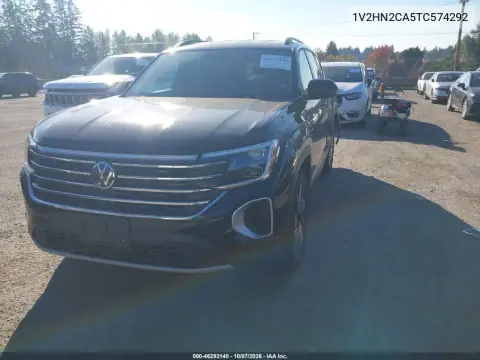 2026 Volkswagen Atlas Se With Technology VIN 1V2HN2CA5TC574292 фото 3