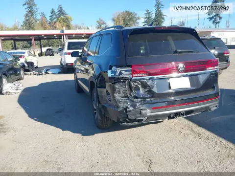 2026 Volkswagen Atlas Se With Technology VIN 1V2HN2CA5TC574292 фото 4