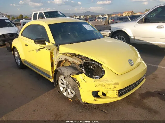 2015 Volkswagen Beetle Coupe 1.8t Fleet Edition VIN 3VWF17AT2FM637967 фото 1