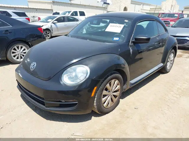 2015 Volkswagen Beetle Coupe 1.8t Fleet Edition VIN 3VWF17AT4FM603321 фото 2