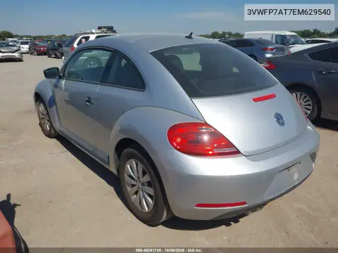 2014 Volkswagen Beetle 2.5L Entry VIN 3VWFP7AT7EM629540 фото 4