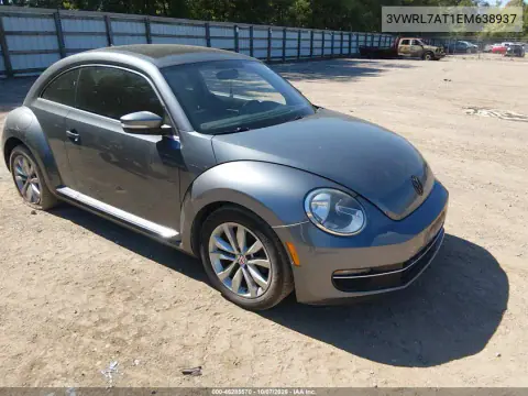 2014 Volkswagen Beetle 2.0L Tdi VIN 3VWRL7AT1EM638937 фото 2
