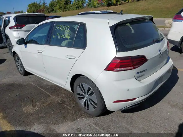 WVWPR7AU2LW914024 — 2020 Volkswagen E-Golf Comfortline, фото 3 с аукциона IAAI 13.10.2026, Передняя часть