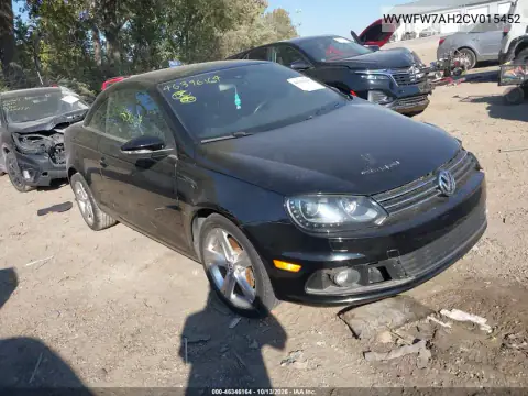 WVWFW7AH2CV015452 — 2012 Volkswagen EOS, Передний левый, фото до ремонта