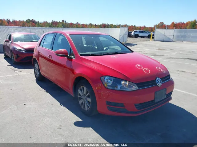 2015 Volkswagen Golf 1.8 Tsi Comfortline/1.8 Tsi Highline/1.8 Tsi Trendline VIN 3VW217AU0FM104362 фото 1
