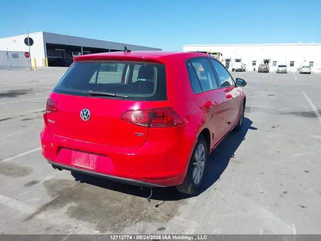 2015 Volkswagen Golf 1.8 Tsi Comfortline/1.8 Tsi Highline/1.8 Tsi Trendline VIN 3VW217AU0FM104362 фото 4