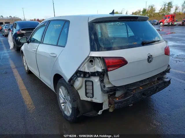 2018 Volkswagen Golf 1.8 Tsi Comfortline/1.8 Tsi Highline/1.8 Tsi Trendline VIN 3VWB17AU0JM278764 фото 3
