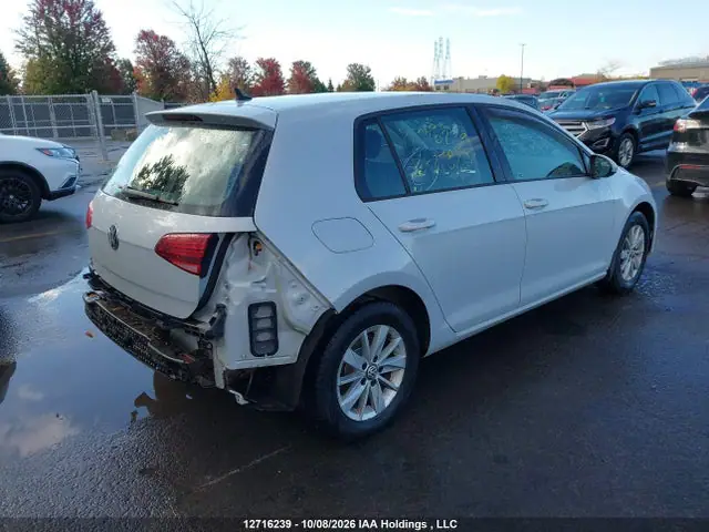 2018 Volkswagen Golf 1.8 Tsi Comfortline/1.8 Tsi Highline/1.8 Tsi Trendline VIN 3VWB17AU0JM278764 фото 4