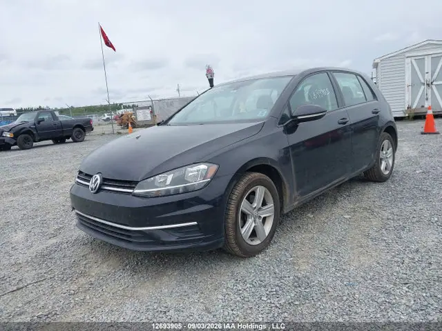 3VWG57AU0MM012742 — 2021 Volkswagen Golf Comfortline/Highline, фото 2 с аукциона IAAI 29.09.2026, Передняя часть справа
