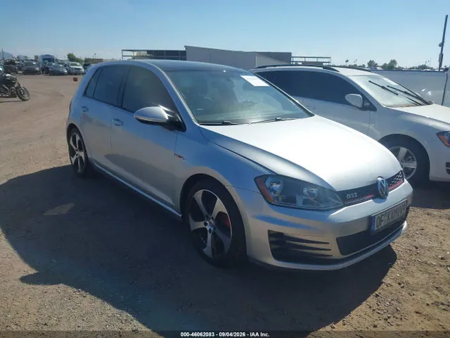 2015 Volkswagen Golf Gti 2.0t Autobahn 4-door VIN 3VW4T7AU9FM019314 фото 1